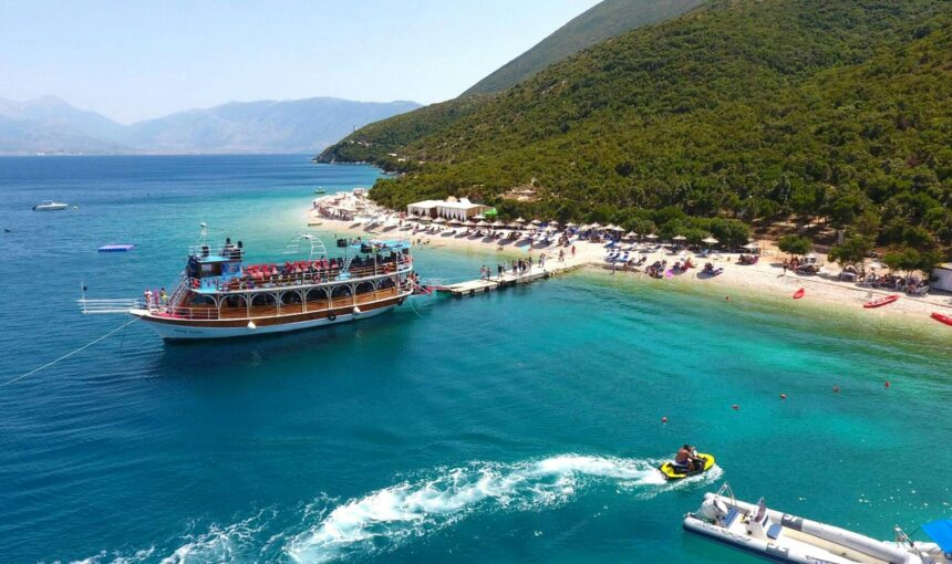 Karaburun Peninsula, Sazani Island, Cave of Haxhi Alis Boat Trip